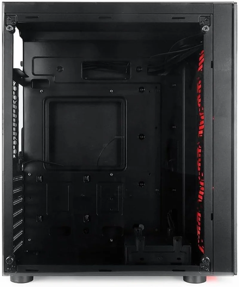 Gabinete Gamer Redragon Thundercracker Preto Vidro Temperado Mid Tower C/ Janela - Gc-605 Gabinete Gamer Redragon Thundercracker Preto Vidro Temperado Mid Tower C/ Janela - Gc-605