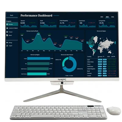 Computador All In One Nextpc 21.5 Intel Core i5 10a Gen 16gb SSD 480GB Wi-fi