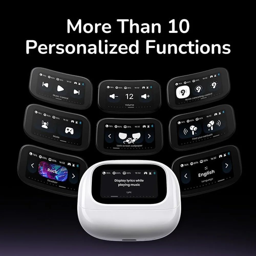 Imagem 2 de 5 do produto Ugreen Hitune T6 Magic Fone Sem Fio Anc Branco 55137