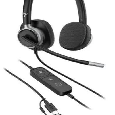 Headset Hp Poly Mission 625 Stereo Teams Usb-c/a C01c6aa#ac3