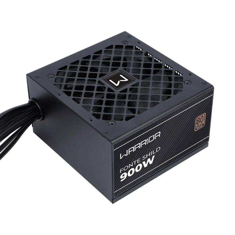 Imagem 4 de 5 do produto Fonte Gamer Shild 900w 80 Plus Bronze Pfc At Preto Multi
