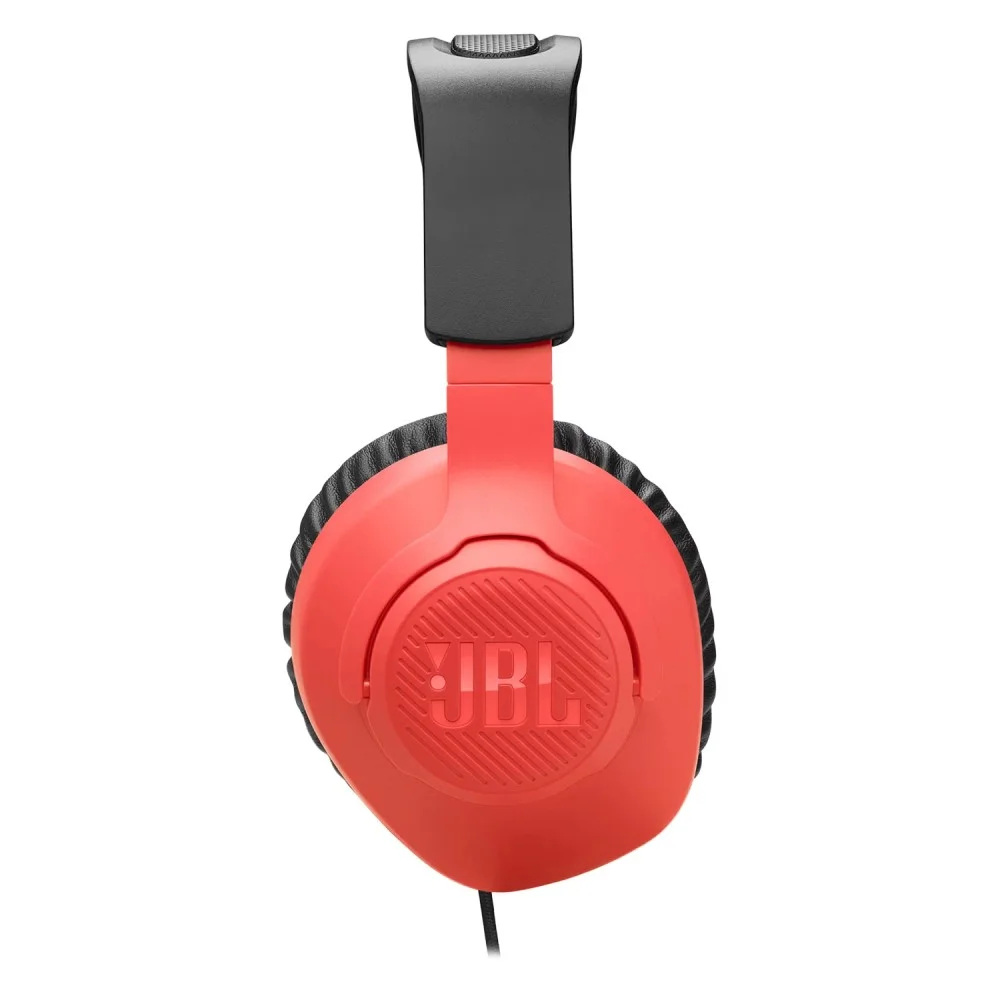 Headset Gamer Jbl Quantum 100n P2 3.5mm Azul Vermelho Microfone Removível Espuma Memory Foam PC Console Headset Gamer Jbl Quantum 100n P2 3.5mm Azul Vermelho Microfone Removível Espuma Memory Foam PC Console