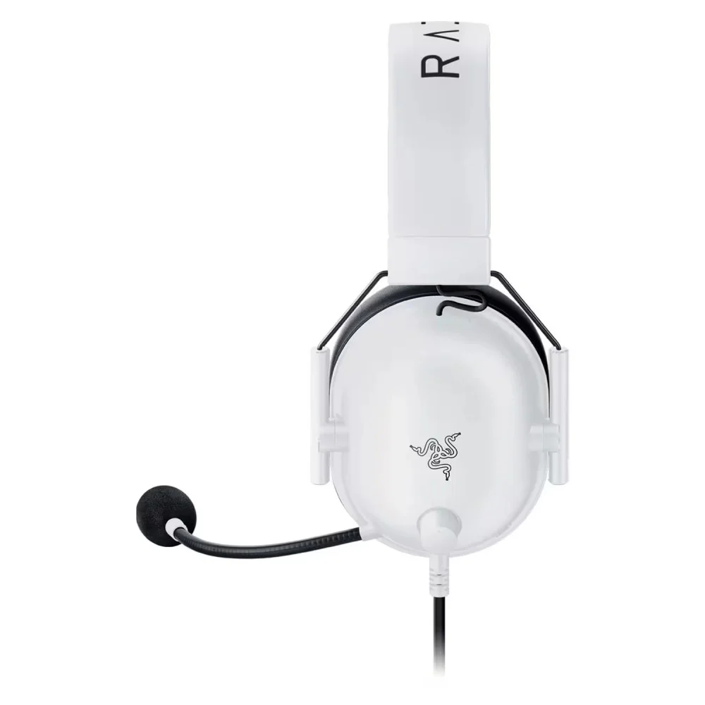 Headset Gamer Razer Blackshark V2 X Rz04-03240700-r3u1 3.5mm P3 Surround 7.1 Microfone Cardióide Branco