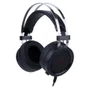 Headset Gamer Redragon Scylla H901 P2 3.5mm Preto Áudio Estéreo Com Microfone Ajustável Isolamento De Ruído Confortável