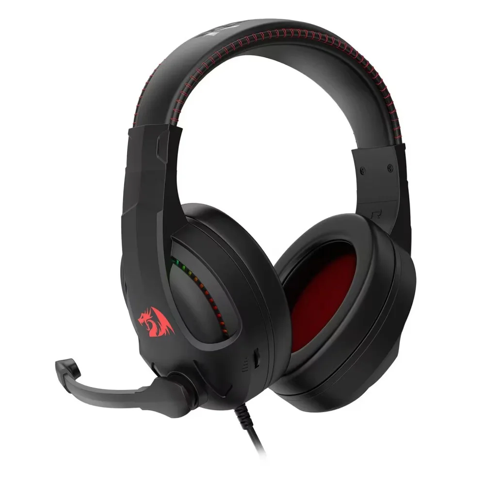 Imagem 4 de 5 do produto Headset Gamer Redragon Cronus H211 P2 3.5mm RGB Microfone Ajustável Confortável Áudio Estéreo Preto