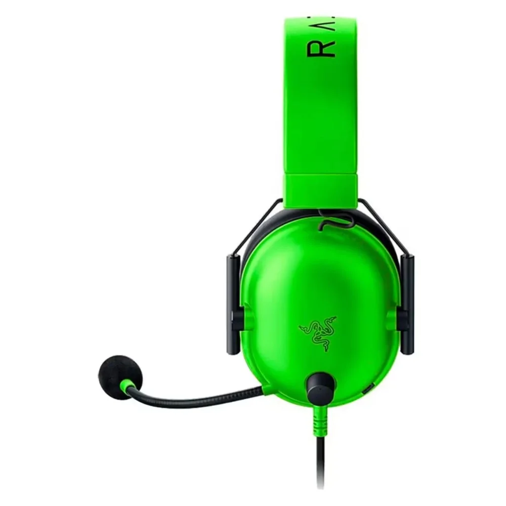 Imagem 3 de 3 do produto Headset Gamer Razer Blackshark V2 X Rz04-03240600-r3u1 P2 3.5mm Surround 7.1 Microfone Cardióide Verde