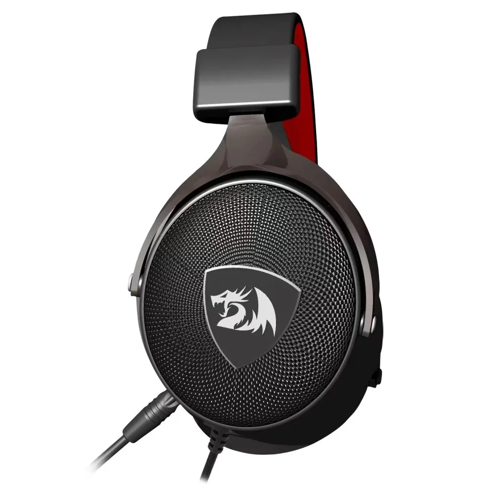 Imagem 2 de 5 do produto Headset Gamer Redragon Icon H520 3.5mm Preto Som Surround 7.1 Microfone Removível Usb P2 PC Consoles