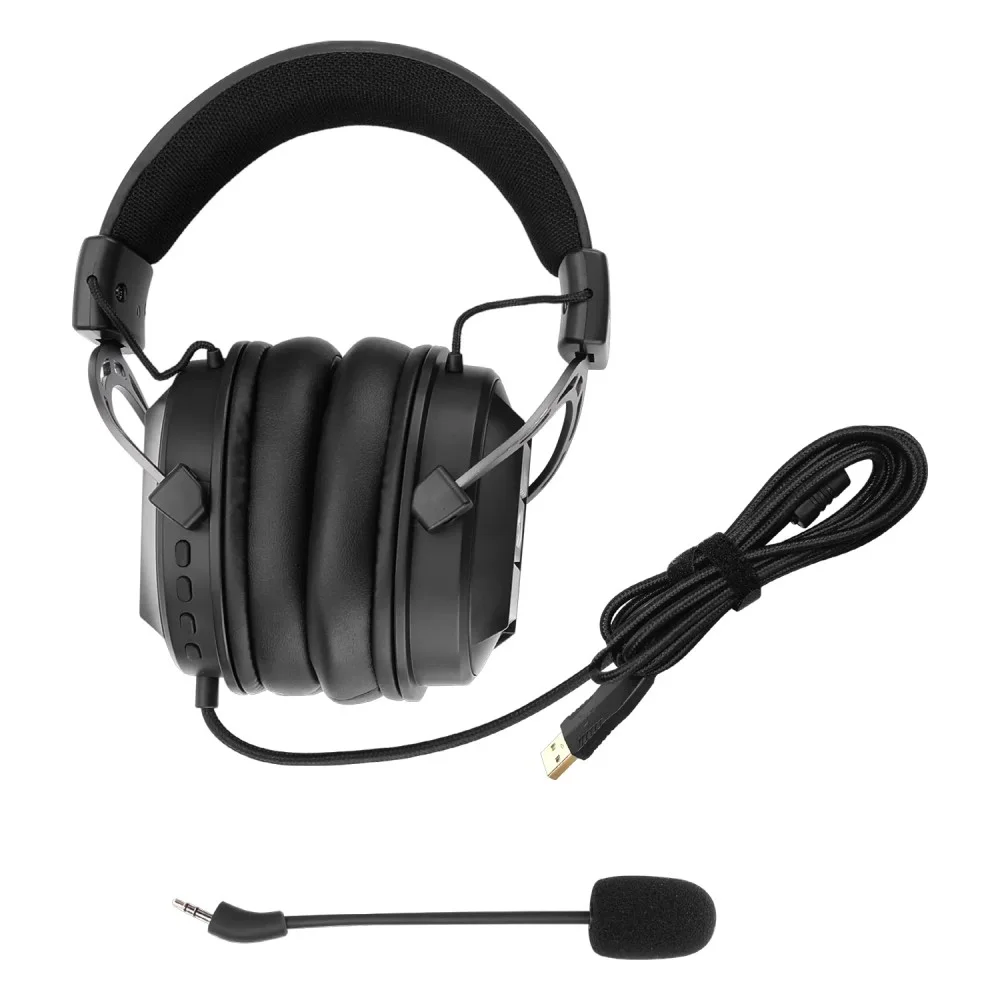 Imagem 4 de 4 do produto Headset Gamer Redragon Sparda H375 RGB Usb Preto Surround 7.1 Microfone Cancelamento Ruído Confortável