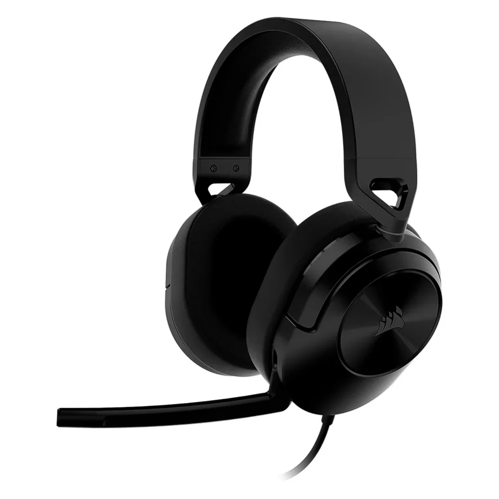 Imagem 1 de 4 do produto Headset Gamer Corsair Hs55 Ca-9011389-ww Carbon Som Surround 7.1 Multiplataforma Microfone Com Redução De Ruído Preto