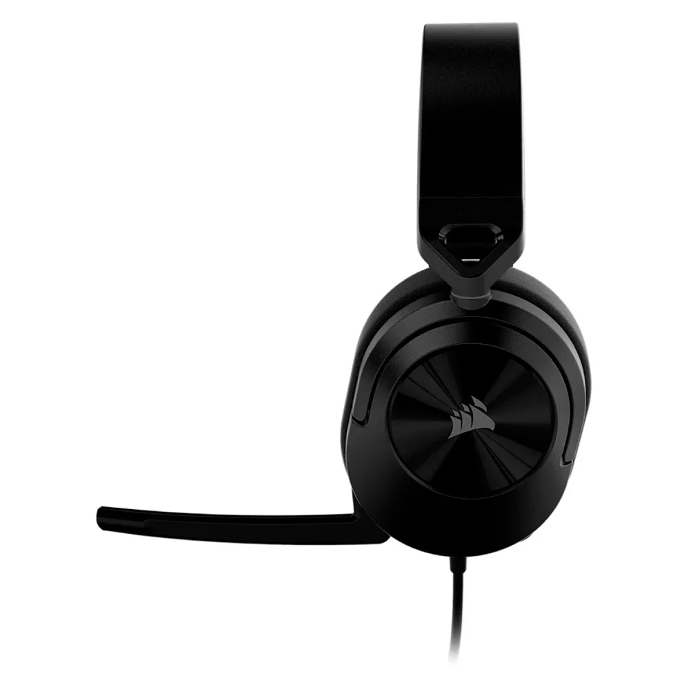 Imagem 2 de 4 do produto Headset Gamer Corsair Hs55 Ca-9011389-ww Carbon Som Surround 7.1 Multiplataforma Microfone Com Redução De Ruído Preto