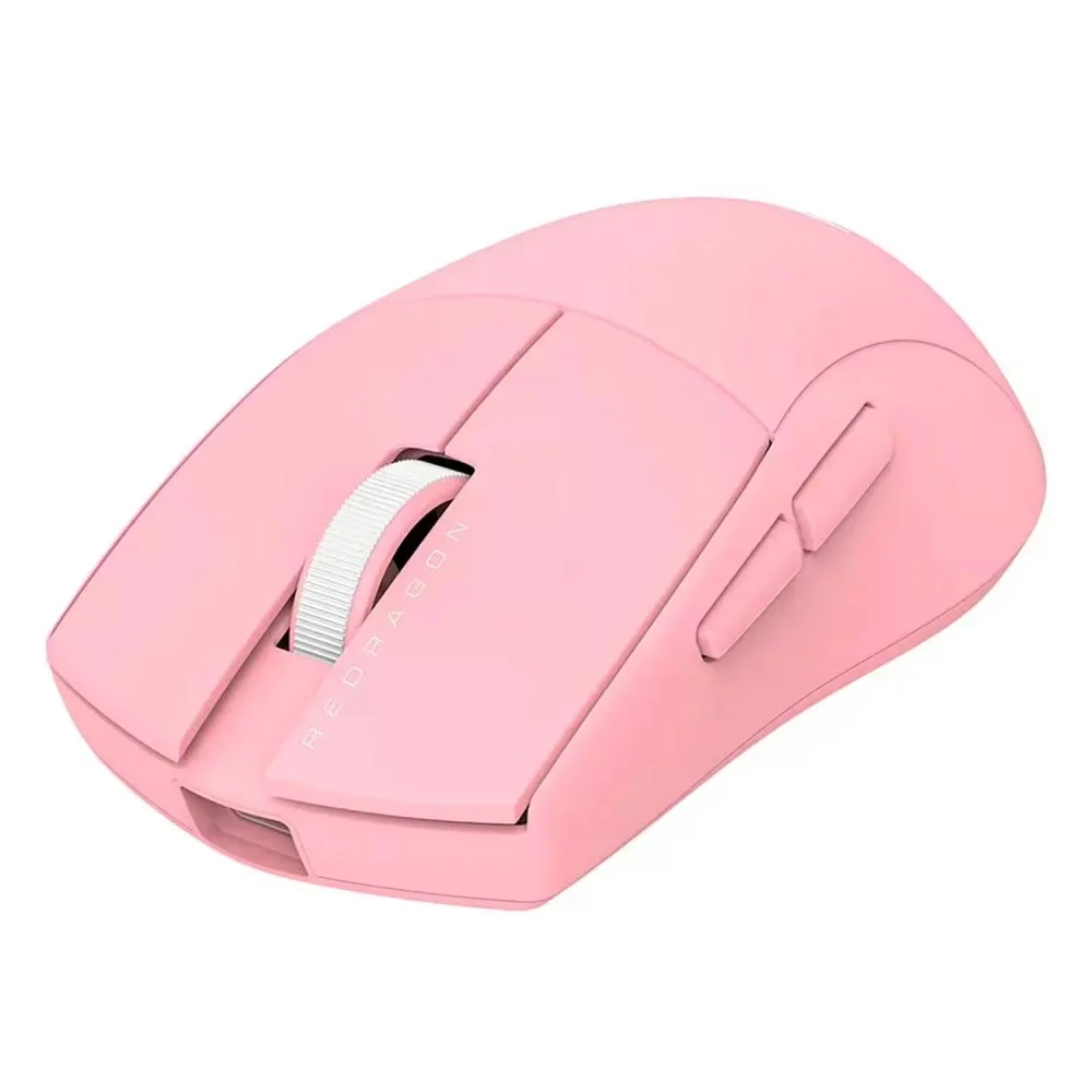 Mouse Gamer Redragon King Pro 1k M916p-pro 26000 Dpi Usb-c Wireless Rosa 26k Sensor Óptico RGB Programável Mouse Gamer Redragon King Pro 1k M916p-pro 26000 Dpi Usb-c Wireless Rosa 26k Sensor Óptico RGB Programável