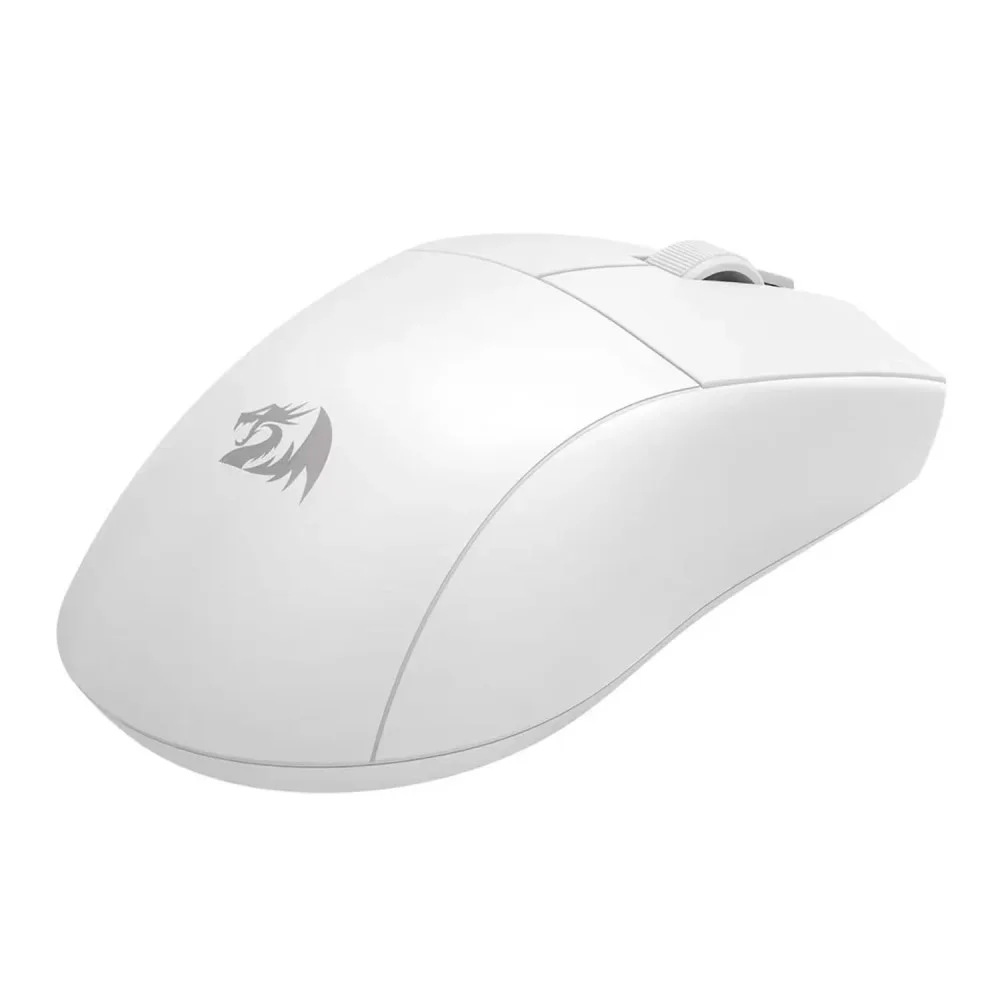 Imagem 2 de 3 do produto Mouse Gamer Redragon King Pro M916w-pro 26000 Dpi Usb-c Sem Fio Bluetooth RGB Branco Óptico Leve