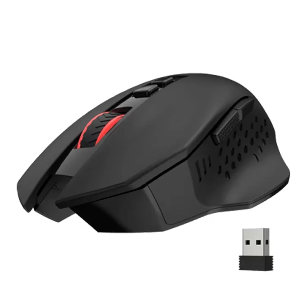 Imagem 2 de 4 do produto Mouse Gamer Redragon M656 Gainer Sem Fio Wireless 3200 Dpi Óptico 6 Botões Ergonômico Preto