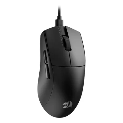 Mouse Gamer Redragon K1ng M996 26000 Dpi Sensor Óptico Pixart 650 Ips RGB Sem Fio Tri-mode Preto