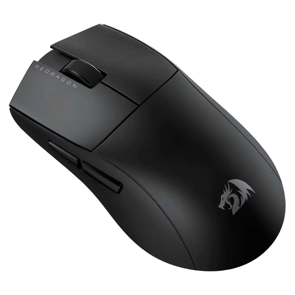 Imagem 3 de 3 do produto Mouse Gamer Redragon King Pro M916p-pro 26000 Dpi Usb-c Sem Fio Tri-mode RGB Leve Bateria Longa Duração Preto