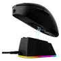 Mouse Gamer Redragon Ebony Standard M998-std-1k 24000 Dpi Sem Fio Preto RGB 8k Sensor Óptico Leve Bateria Recarregável