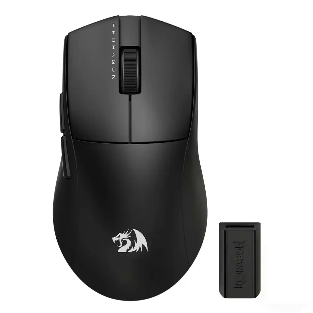 Mouse Gamer Redragon King Pro M916w-pro Wireless 26000 Dpi Sensor Óptico Bluetooth 2.4ghz Usb-c Preto Mouse Gamer Redragon King Pro M916w-pro Wireless 26000 Dpi Sensor Óptico Bluetooth 2.4ghz Usb-c Preto