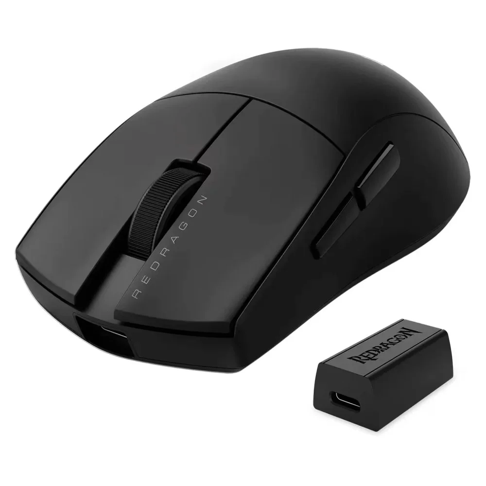 Mouse Gamer Redragon King Pro M916w-pro Wireless 26000 Dpi Sensor Óptico Bluetooth 2.4ghz Usb-c Preto Mouse Gamer Redragon King Pro M916w-pro Wireless 26000 Dpi Sensor Óptico Bluetooth 2.4ghz Usb-c Preto