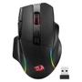Mouse Gamer Redragon Viper Fly M925-wl-f Sem Fio 26000 Dpi RGB Sensor Óptico 3 Modos Conexão Preto