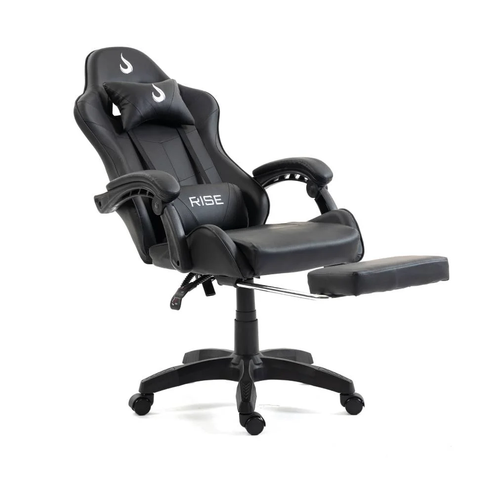 Cadeira Gamer Rise Mode x06 Preto x Branco - view 4
