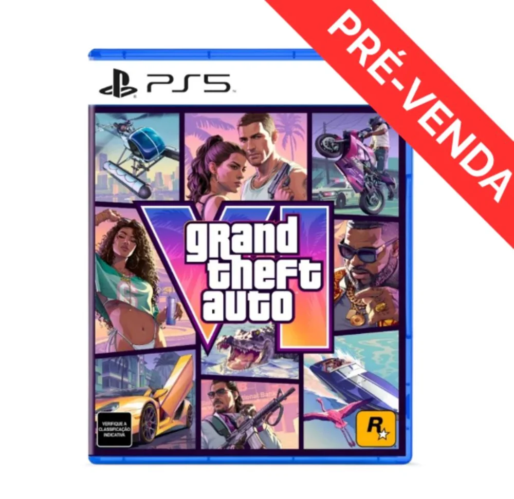 Imagem 2 de 5 do produto Jogo Grand Theft Auto VI Edição Standard Gta 6 Playstation 5