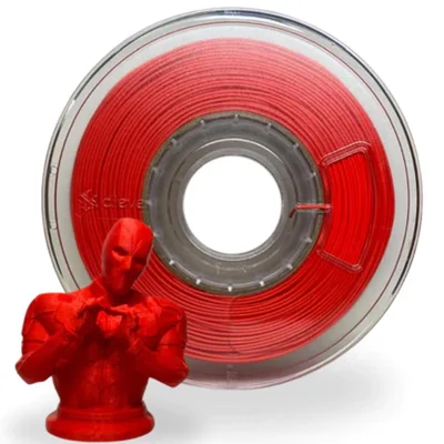Filamento Impressora 3d 1kg Pla Vermelho Premium Cliever