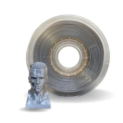 Filamento Impressora 3d 1kg Pla Silk Silver Prata Cliever