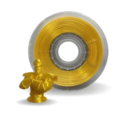 Filamento Impressora 3d 1kg Pla Silk Gold Ouro Cliever