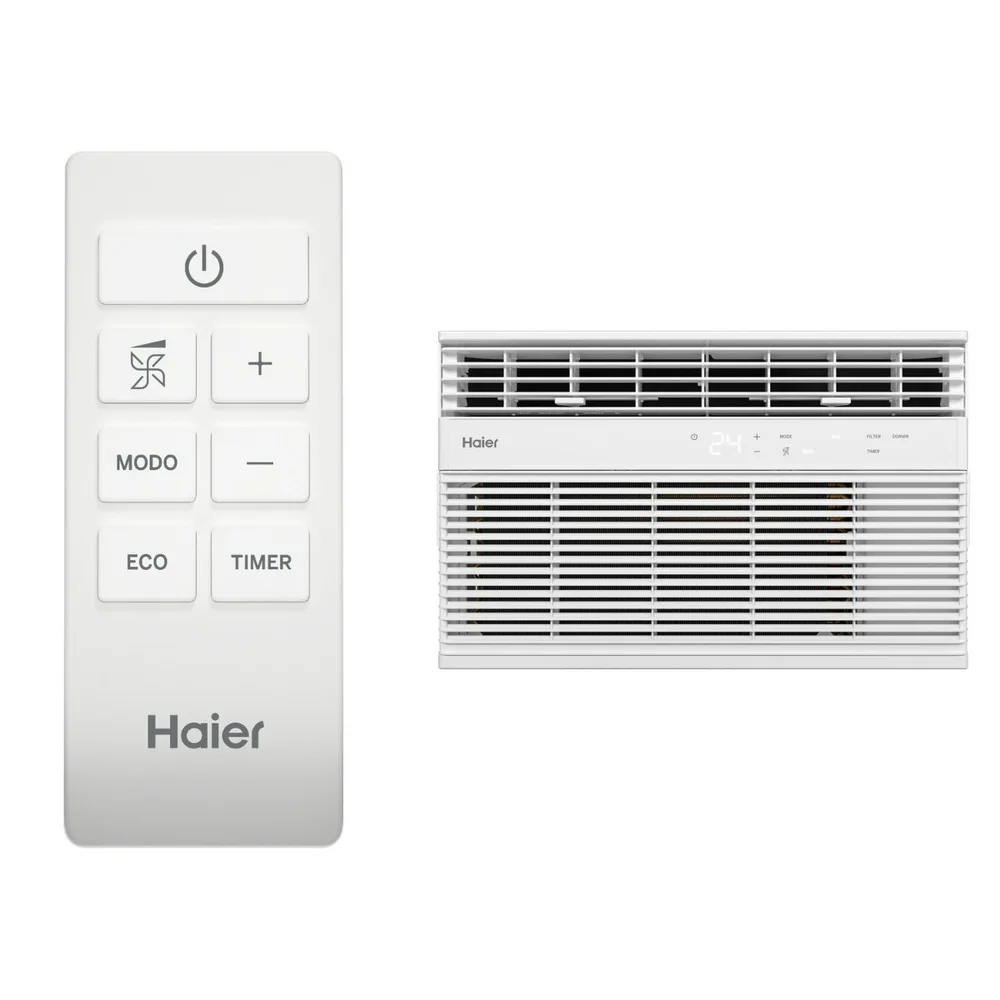 Imagem 4 de 5 do produto Ar Condicionado Janela Haier 10000 Btu/h Frio R32 Classe A Hwb4-10fc1nbp Branco 127v