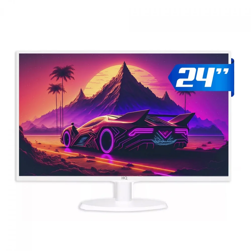 Monitor 3green, 24 Pol, LED, Full Hd, Widescreen, 75hz, 2ms, HDMI/vga, Branco, M24bFULL HD