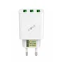 Carregador De Parede Usb Inova Car-3250 Com 3 Entradas Usb Turbo 5.1a Bivolt Branco