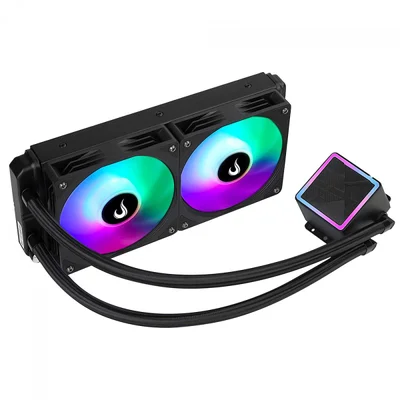 Water Cooler Rise Mode Black, Rainbow, 240mm, Intel-amd, Preto, Rm-wcb-02-rbw