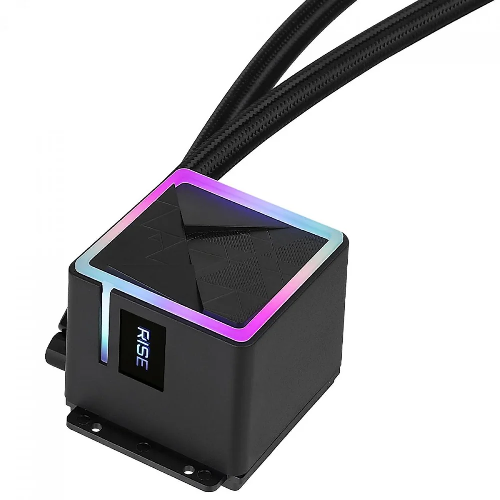 Imagem 5 de 5 do produto Water Cooler Rise Mode Black, Rainbow, 240mm, Intel-amd, Preto, Rm-wcb-02-rbw