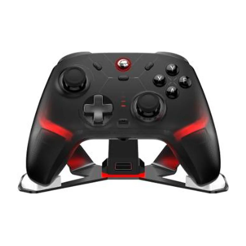 Controle Sem Fio Gamesir Cyclone 2 Com Base De Carregamento, Hall Effect, Tmr, RGB, Para PC, Switch, Ios E Android - Preto