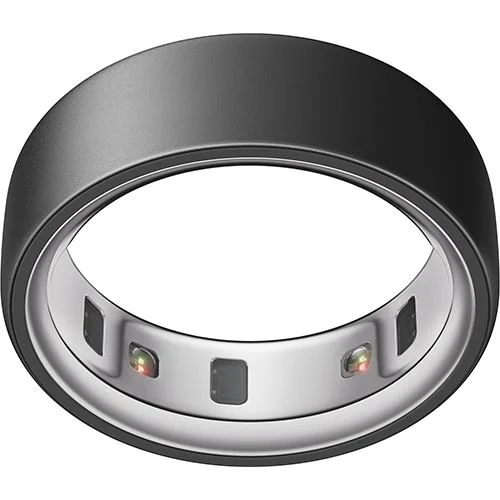 Anel Inteligente Smart Ring Oura Ring 4 Preto Fosco Stealth  Tamanho 11