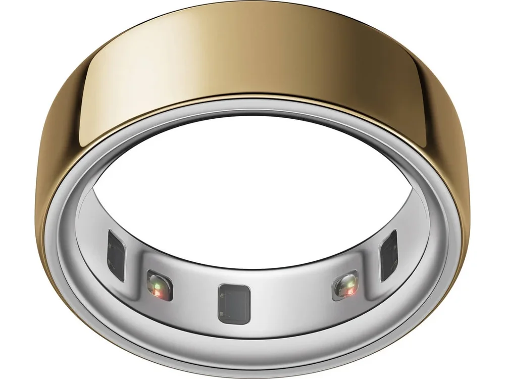 Anel Inteligente Smart Ring Oura Ring 4 Dourado Gold  Tamanho 12