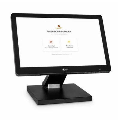 Computador All In One Touch 15” Intel N5095 8GB SSD 120GB Para Restaurantes E Lanchonetes Com Sistema Embarcado