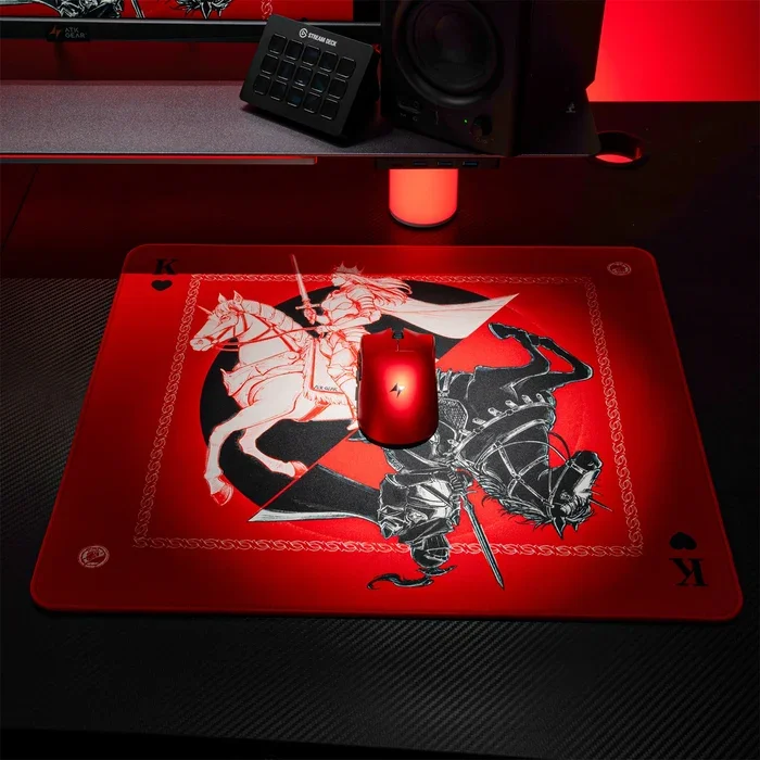 Imagem 3 de 3 do produto Mouse Pad Gamer  Atk Knight Zodiac Horse Limited Edition 360x300mm Poron