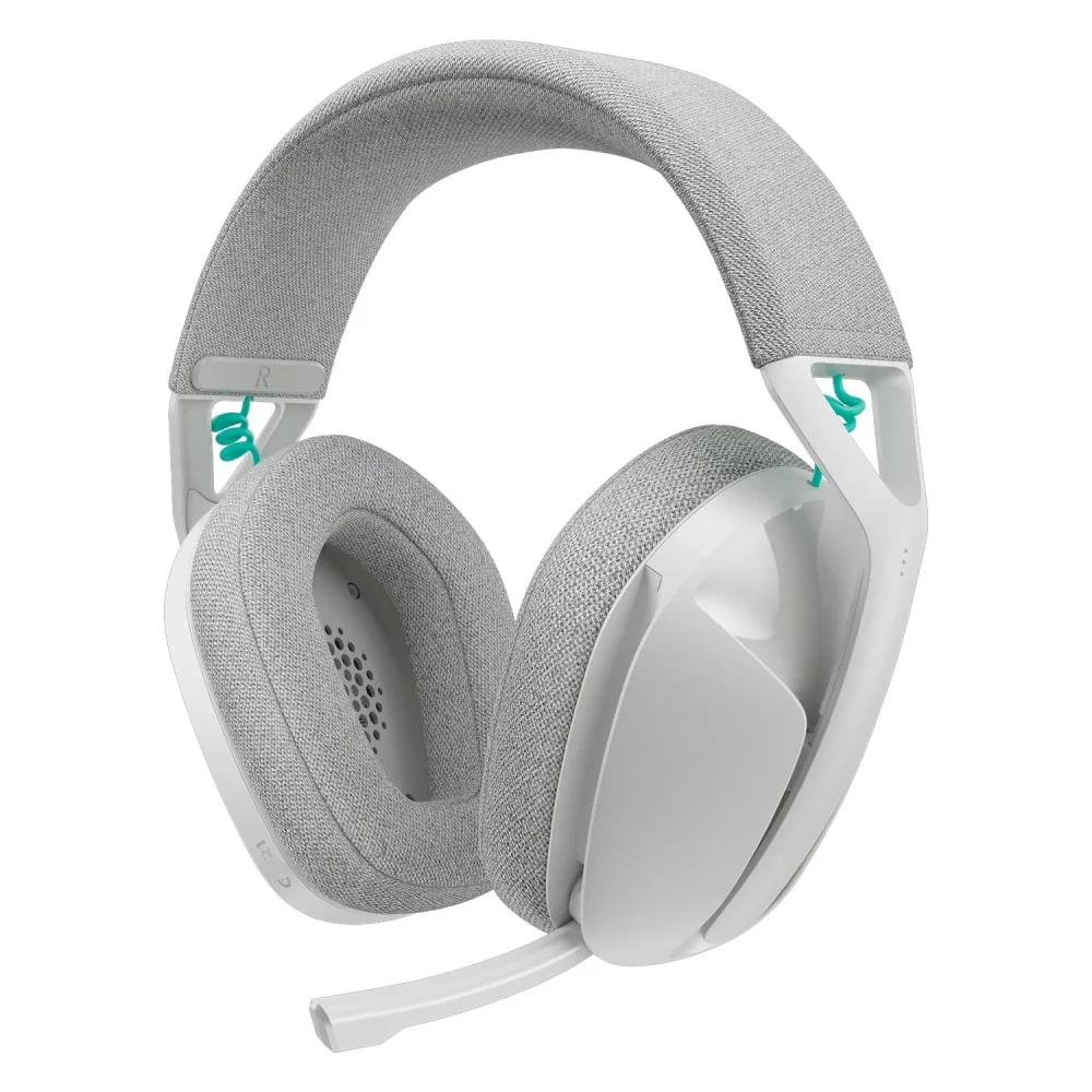 Headset Gamer Logitech G321 Lightspeed 981-001568 Wireless Bluetooth Branco Microfone Integrado Áudio Espacial 3d Bateria Longa Duração Conf Headset Gamer Logitech G321 Lightspeed 981-001568 Wireless Bluetooth Branco Microfone Integrado Áudio Espacial 3d Bateria Longa Duração Conf