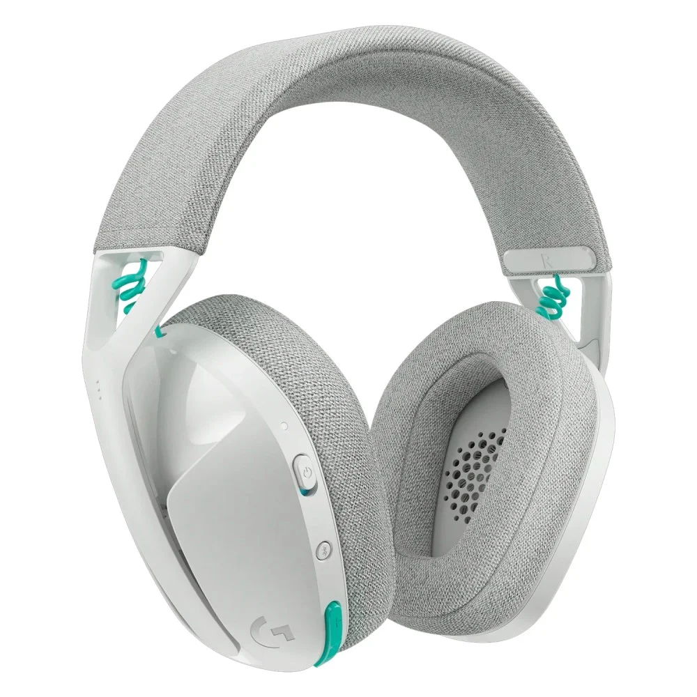 Headset Gamer Logitech G321 Lightspeed 981-001568 Wireless Bluetooth Branco Microfone Integrado Áudio Espacial 3d Bateria Longa Duração Conf Headset Gamer Logitech G321 Lightspeed 981-001568 Wireless Bluetooth Branco Microfone Integrado Áudio Espacial 3d Bateria Longa Duração Conf