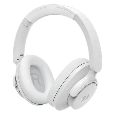 Headset Gamer Redragon H610g Sem Fio Bluetooth 2.4ghz Microfone Removível Driver 50mm RGB Cinza Áudio Surround