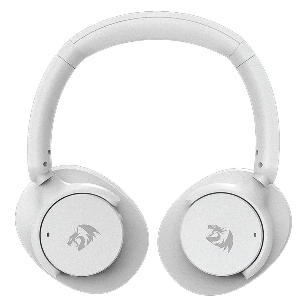 Headset Gamer Redragon H610g Sem Fio Bluetooth 2.4ghz Microfone Removível Driver 50mm RGB Cinza Áudio Surround