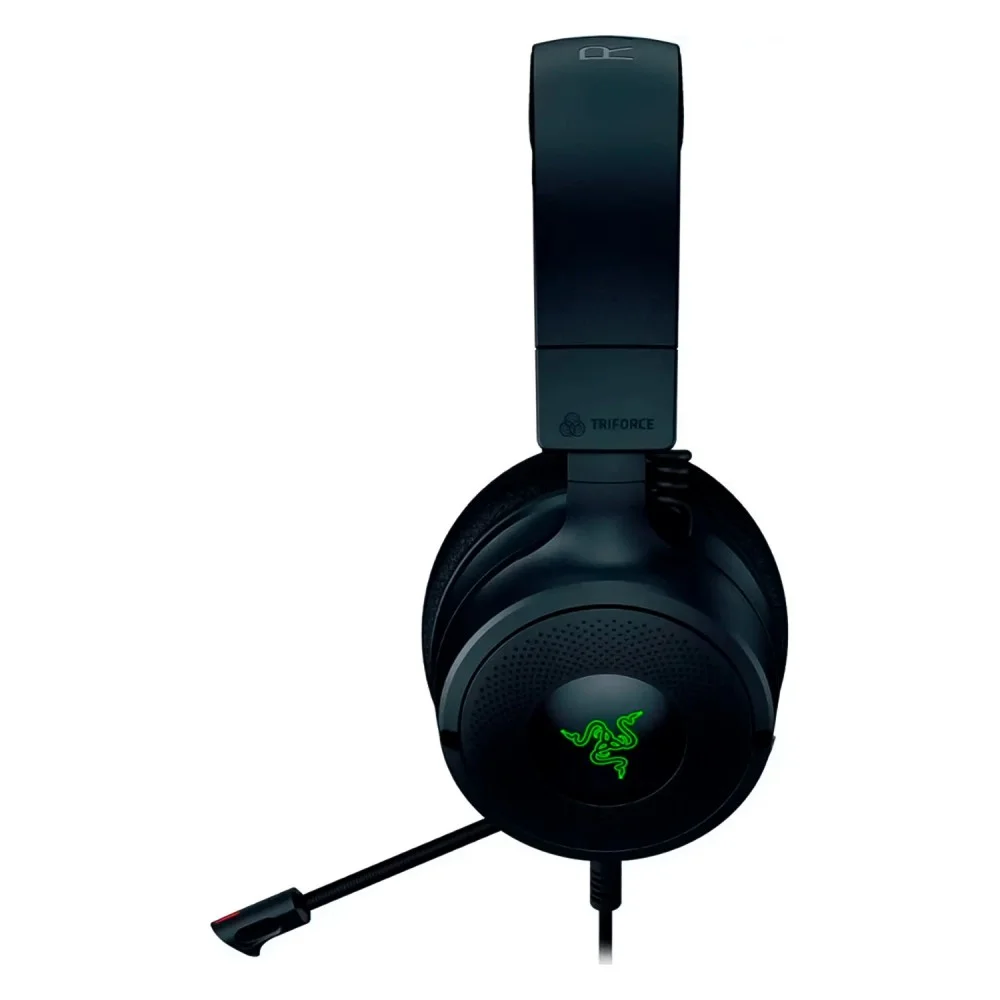 Headset Gamer Razer Kraken V4 X Rz04-05180100-r3u1 Usb-c Chroma RGB Som Surround 7.1 Microfone Preto Headset Gamer Razer Kraken V4 X Rz04-05180100-r3u1 Usb-c Chroma RGB Som Surround 7.1 Microfone Preto
