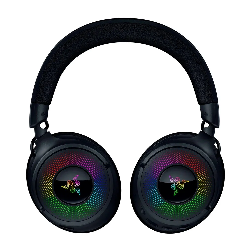 Imagem 3 de 5 do produto Headset Gamer Razer Kraken V4 Wireless Rz04-05170100-r3u1 Bluetooth 2.4ghz Chroma RGB Microfone Preto