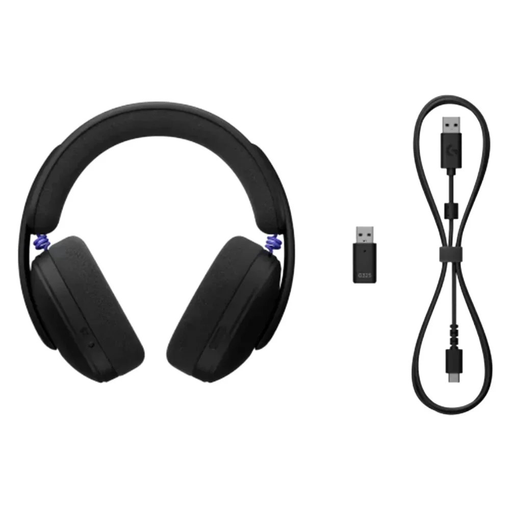 Imagem 3 de 3 do produto Headset Gamer Logitech G325 981-001523 Wireless Sem Fio Bluetooth Preto Áudio Imersivo Microfone Integrado Confortável