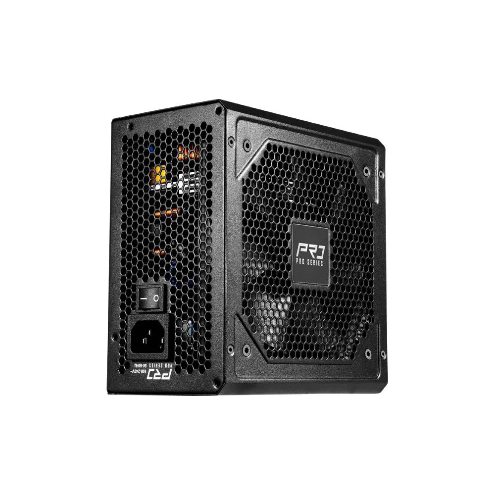 Fonte De Alimentação Asrock Pro 650w 80 Plus Gold C/ Cabo - Pro-650g Fonte De Alimentação Asrock Pro 650w 80 Plus Gold C/ Cabo - Pro-650g