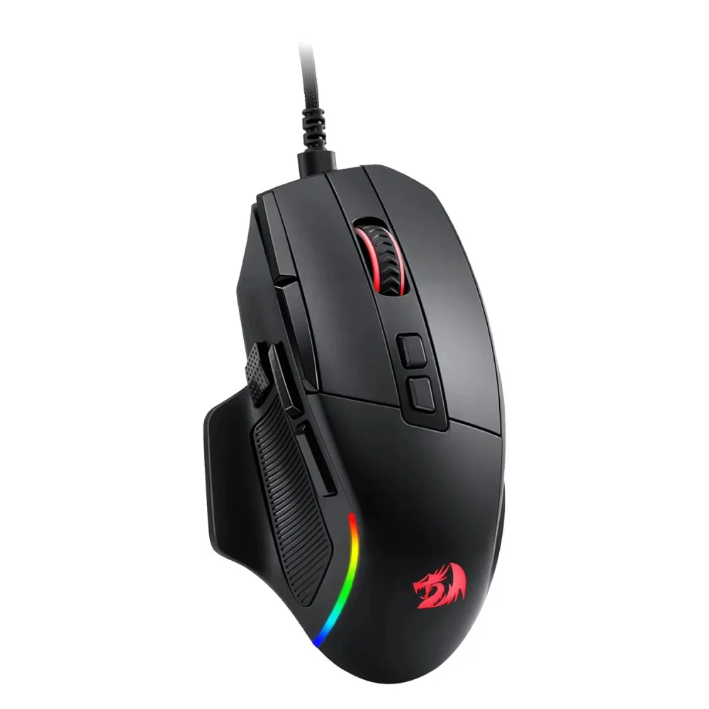 Imagem 3 de 4 do produto Mouse Gamer Redragon Viper M925 RGB 24000 Dpi Usb-c Preto Sensor Óptico 8 Botões Programáveis Ergonômico