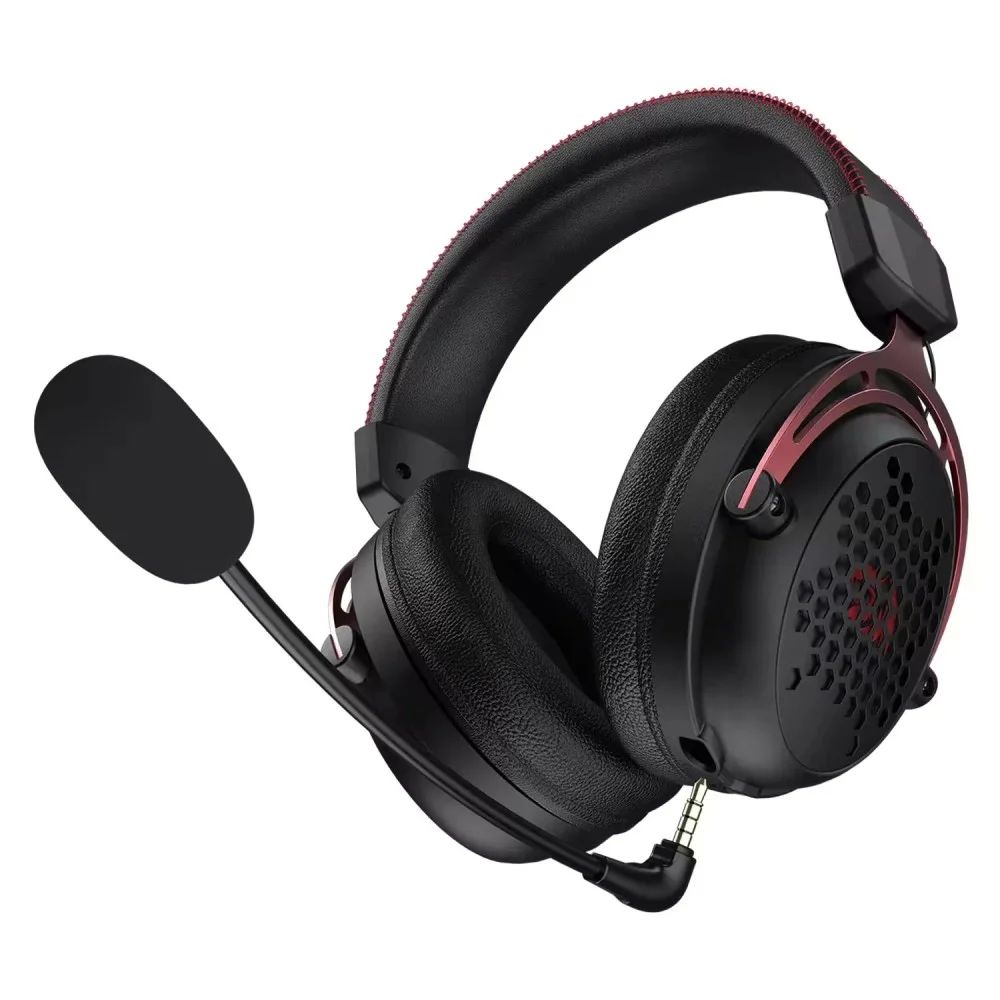 Imagem 3 de 4 do produto Headset Gamer Redragon H386 Diomedes Usb Jack 3.5mm Som Estéreo Microfone Retrátil Preto Confortável PC Console
