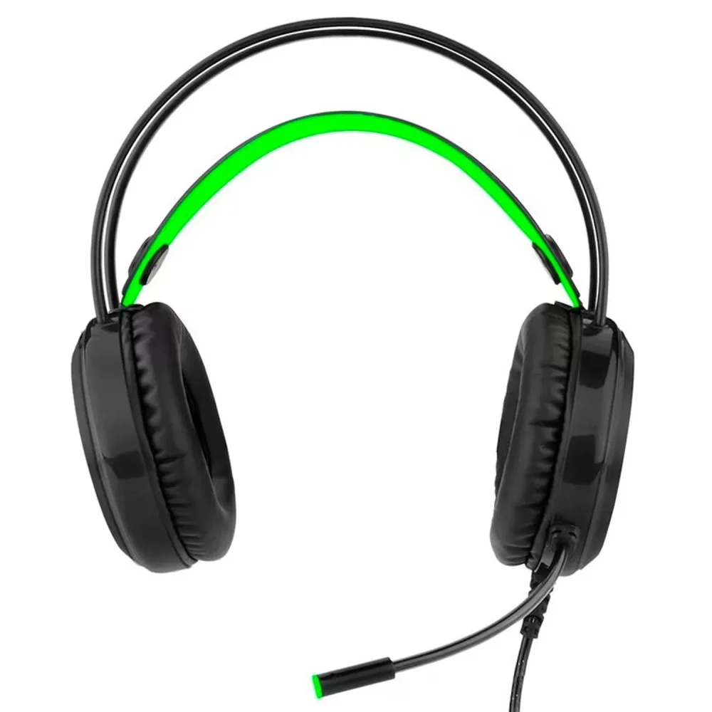 Imagem 4 de 4 do produto Headset Gamer T-dagger T-rgh202 Ural Usb 3.5mm P2 LED RGB Microfone Ajustável Som Estéreo Preto Confortável
