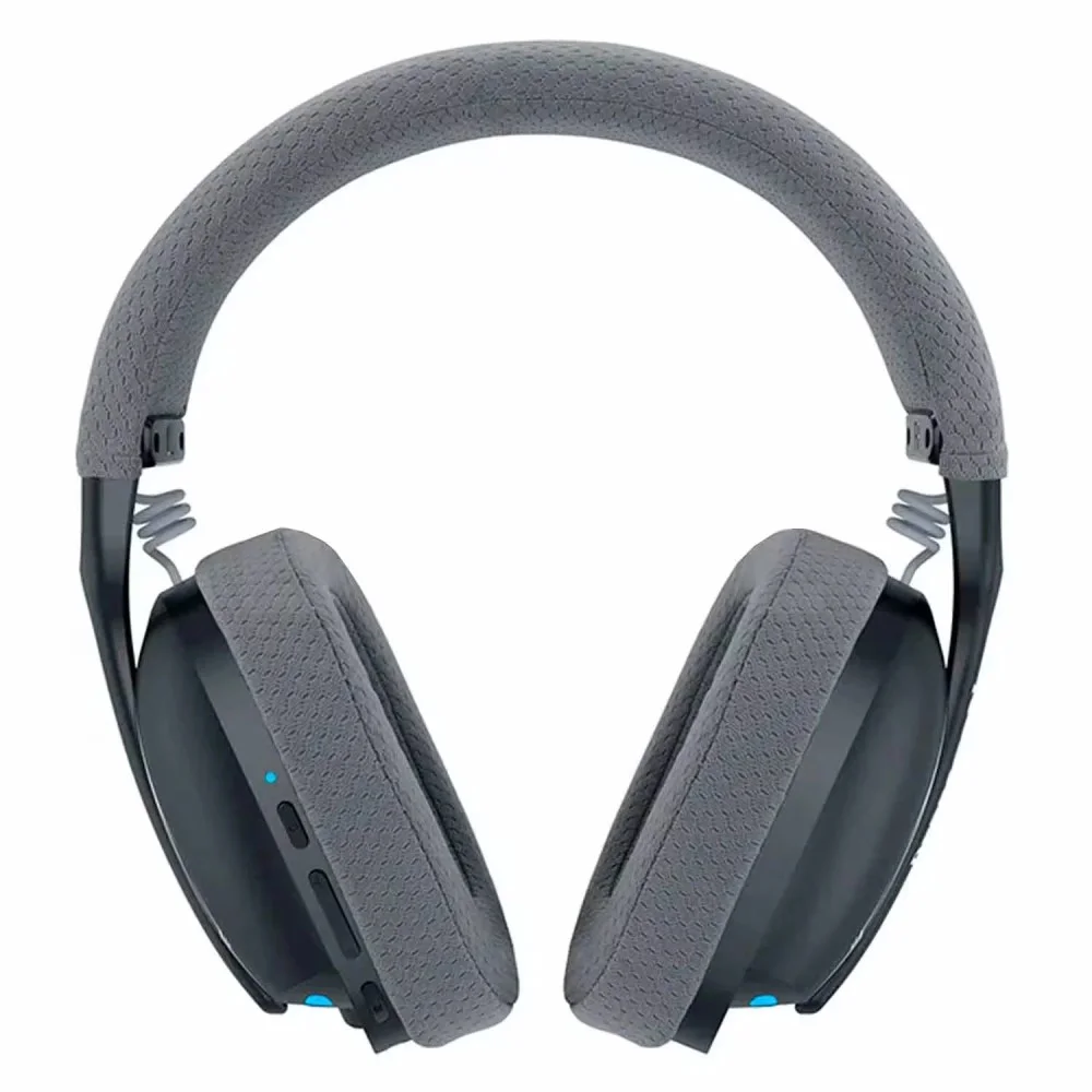 Imagem 2 de 2 do produto Headset Gamer Sem Fio Redragon Skuld Pro H878bg LED RGB Wireless Bluetooth 2.4ghz Microfone Preto Cinza